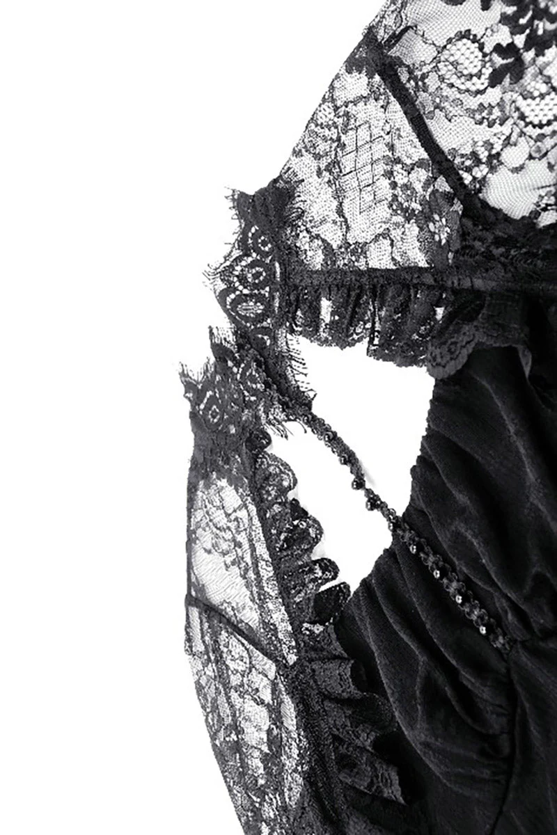 Haunted Gothic Keyhole Dress - Image 8