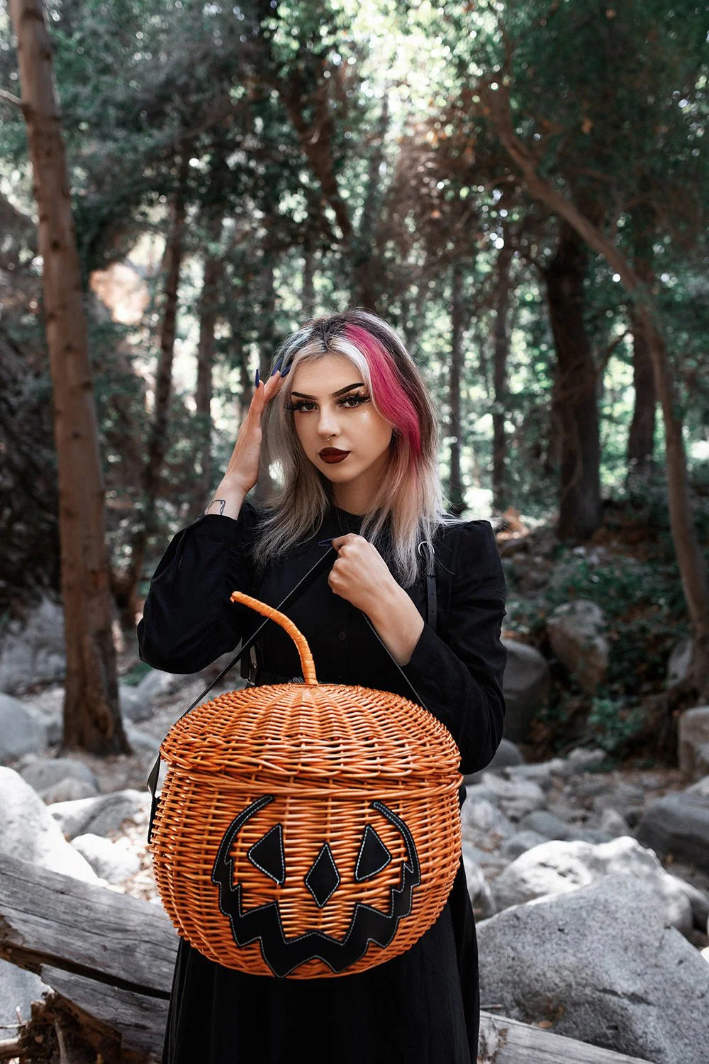 Haunted Hallows Picnic Basket [ORANGE] - Image 8
