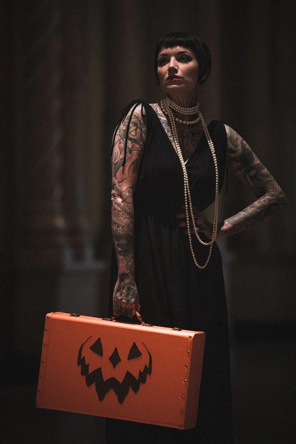 Haunted Hallows Trunk [ORANGE/SPIDERWEBS] - Image 10