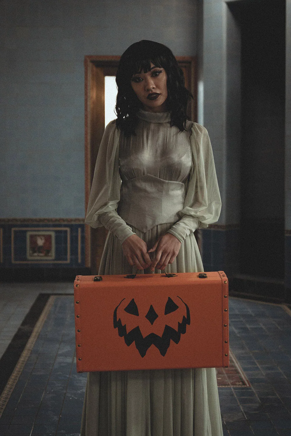 Haunted Hallows Trunk [ORANGE/SPIDERWEBS] - Image 7