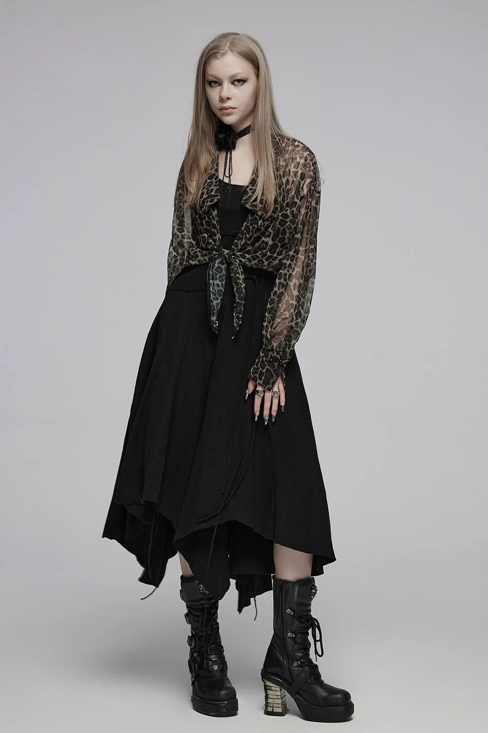 Haunted Halter Pocket Dress - Image 8