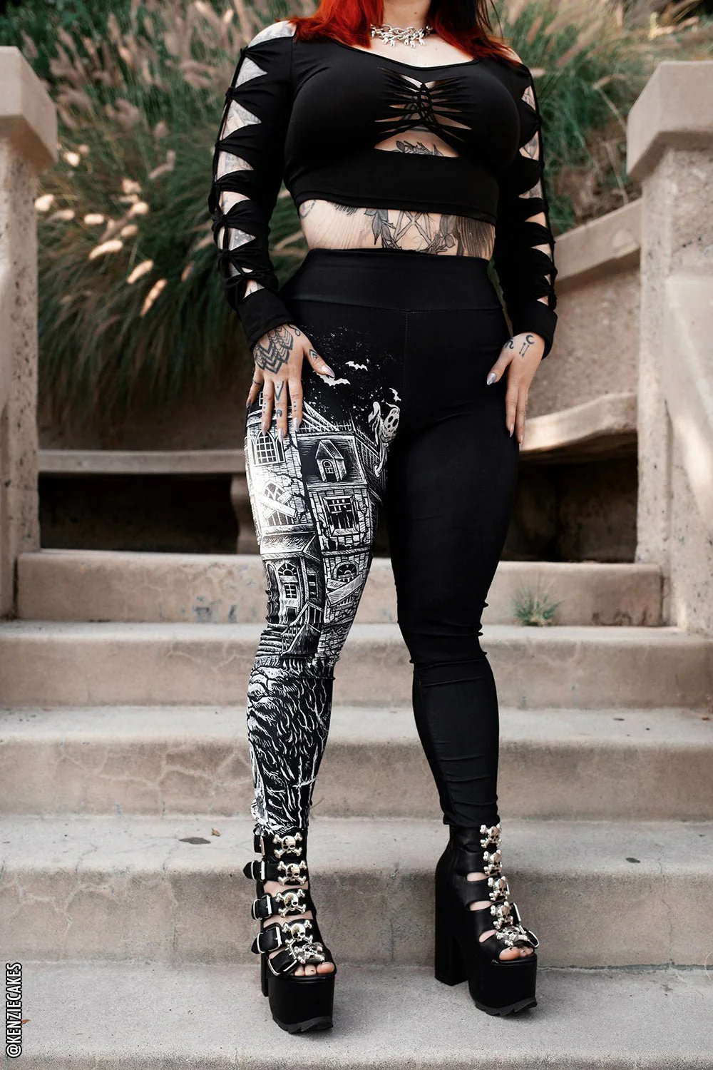 Haunted House Leggings - Image 6