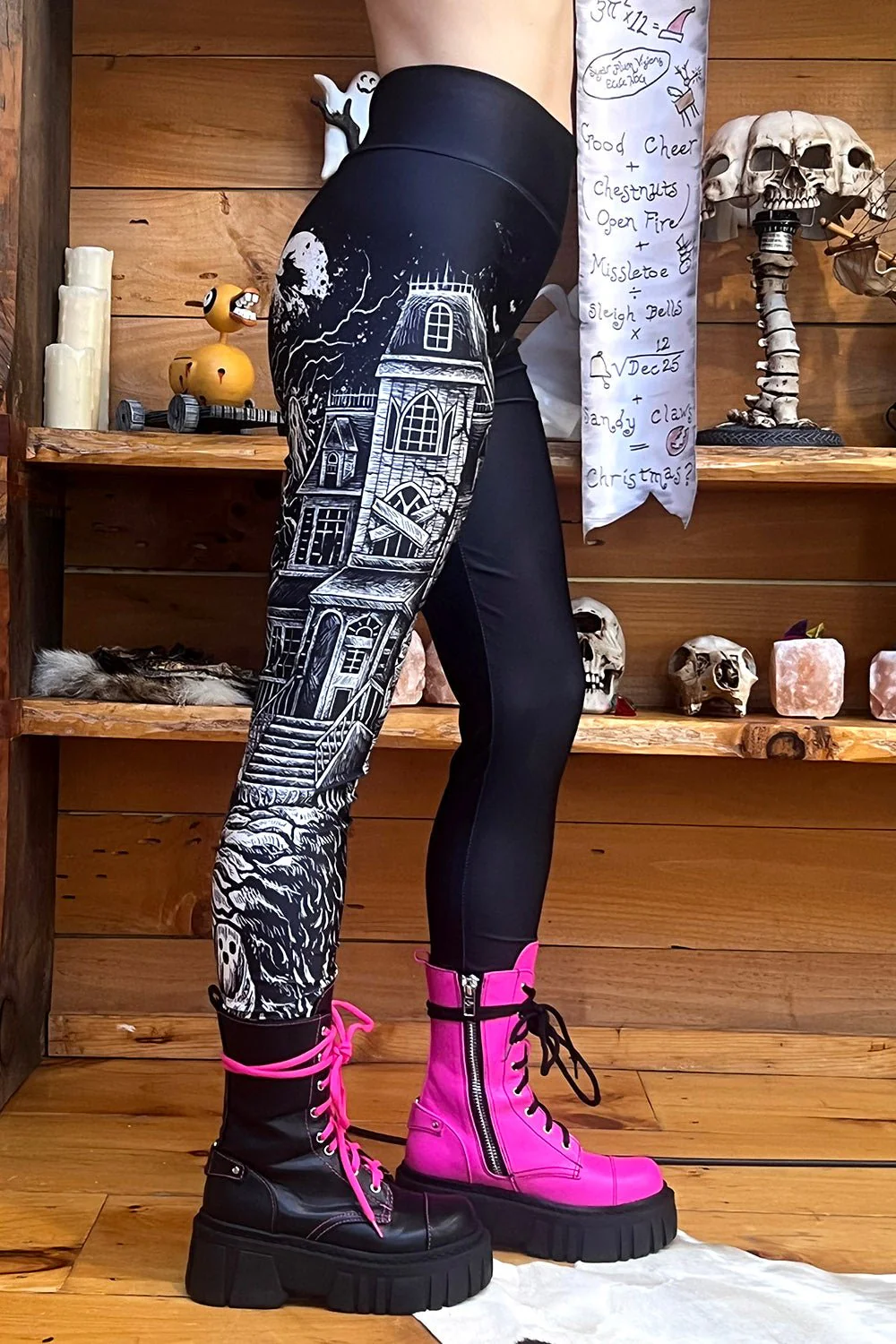 Haunted House Leggings - Image 9