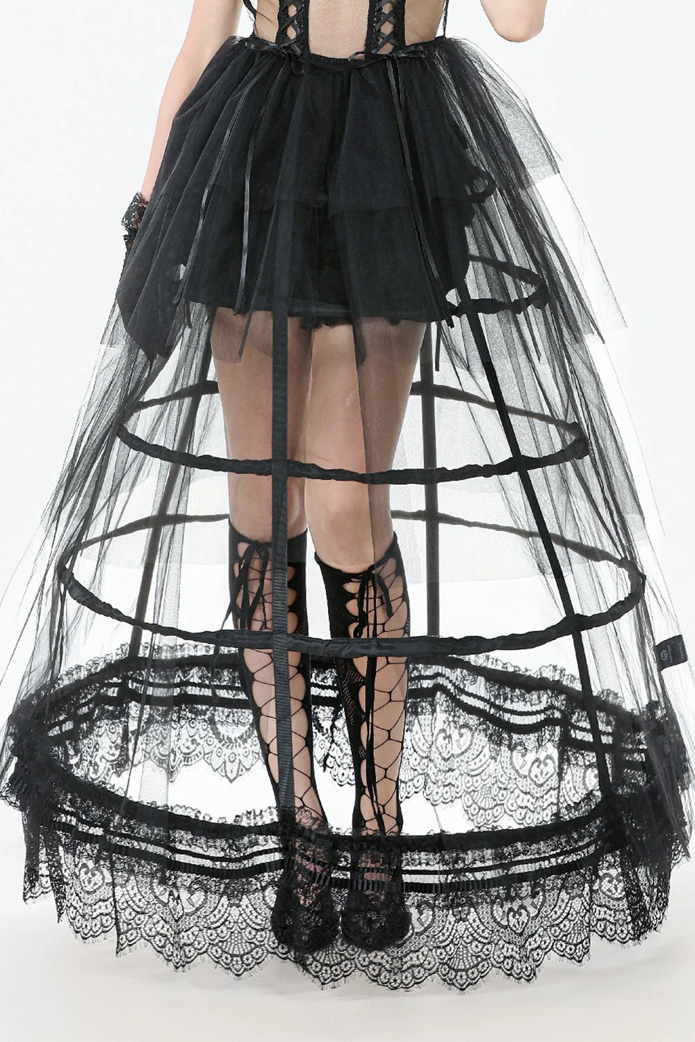 Haunted Manor Caged Hoop Skirt - Image 2