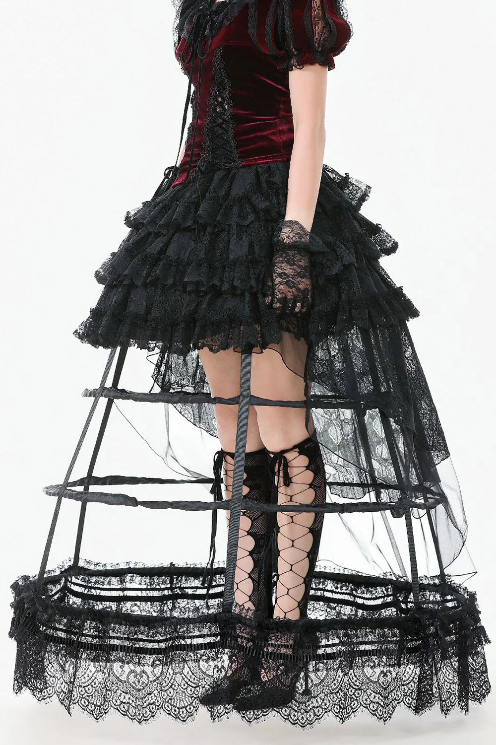 Haunted Manor Caged Hoop Skirt - Image 4