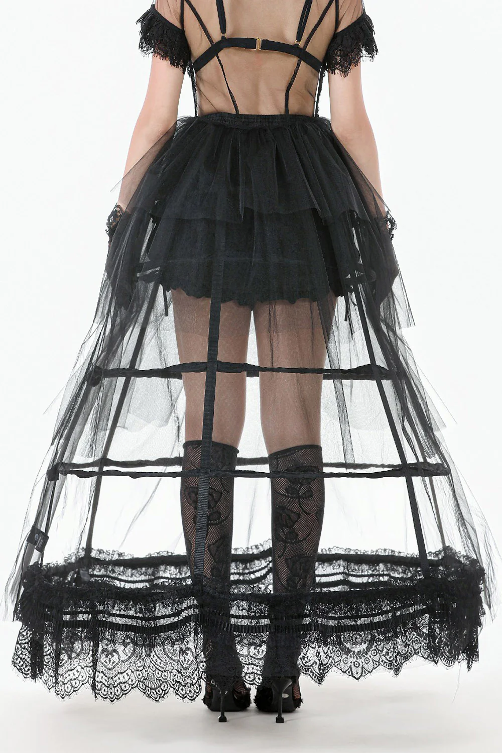 Haunted Manor Caged Hoop Skirt - Image 7