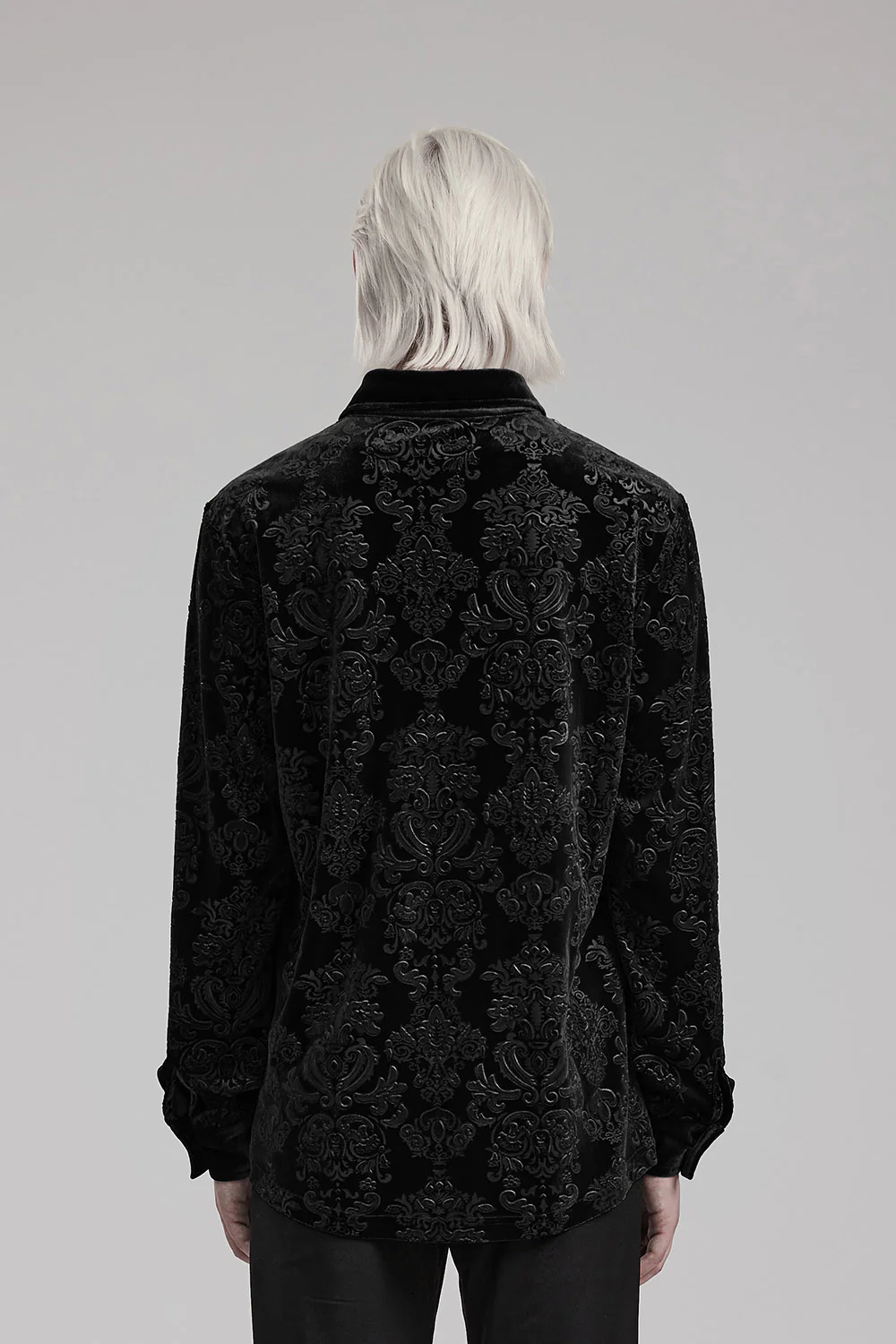 Haunted Mansion Button Down Shirt [Black] - Image 4
