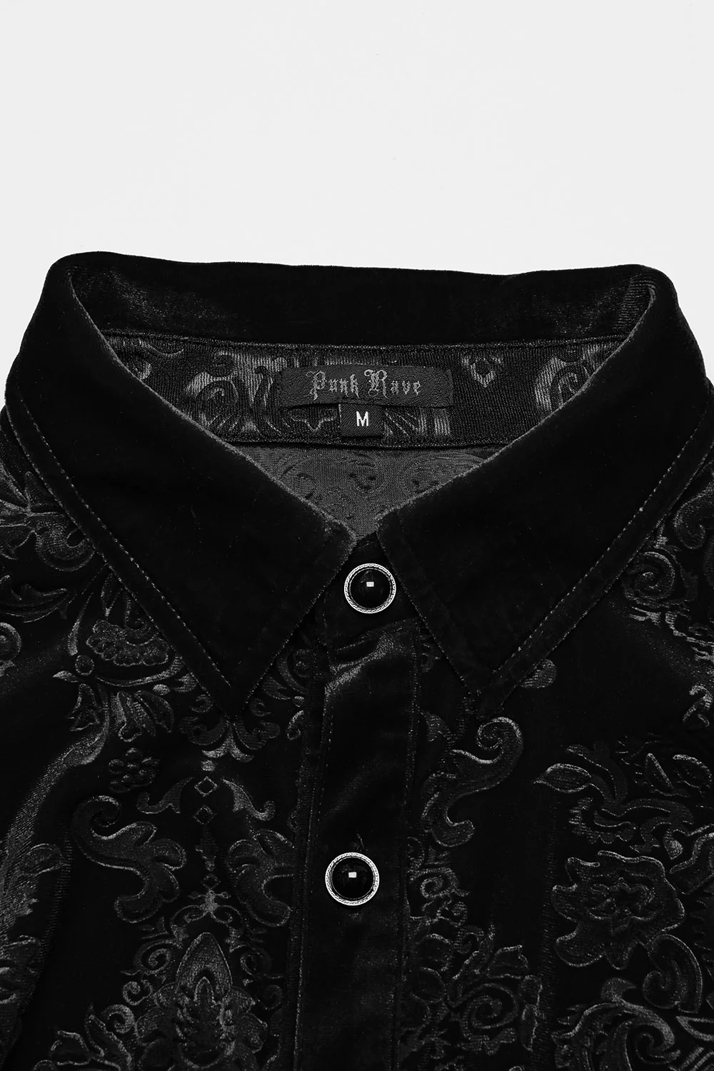 Haunted Mansion Button Down Shirt [Black] - Image 8
