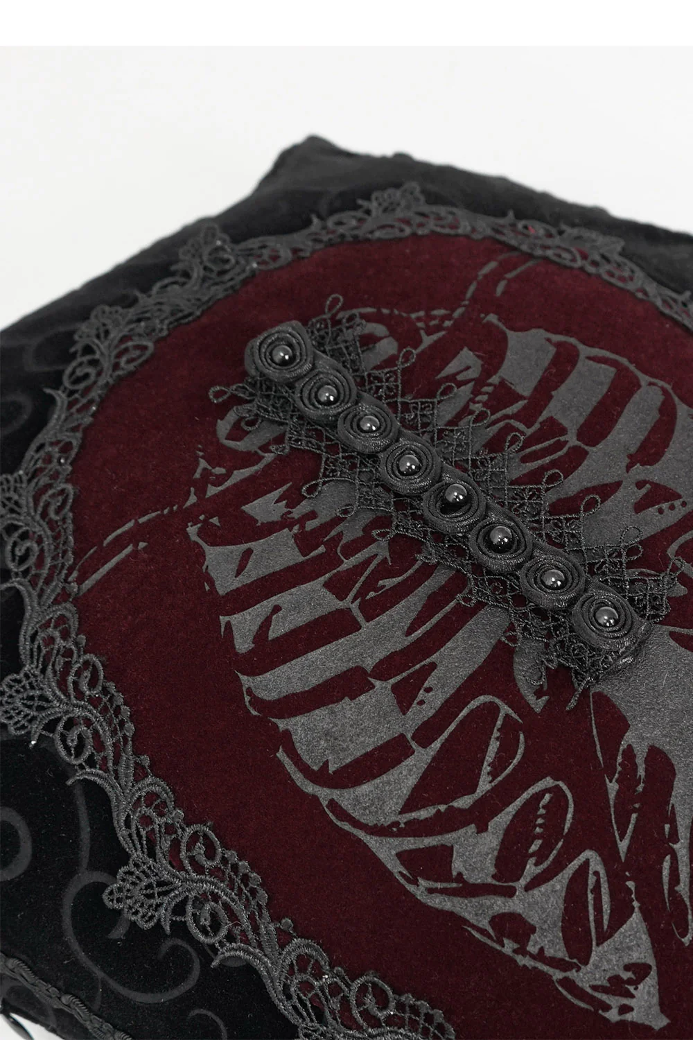 Haunted Mansion Coffin Throw Pillow - Image 2