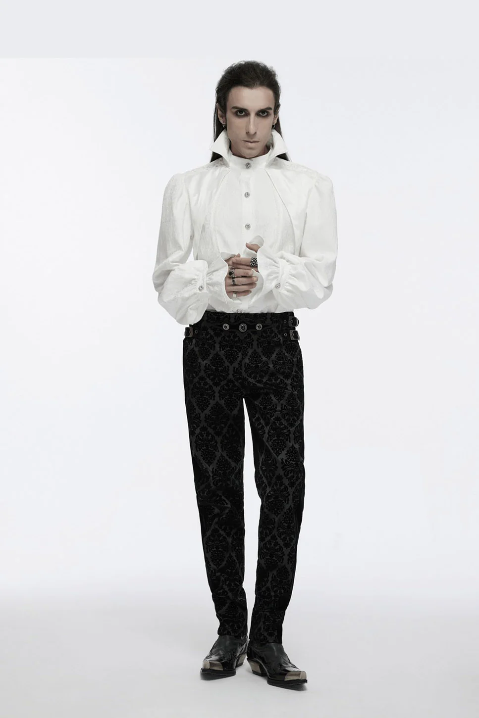 Haunted Mansion Victorian Damask Pants - Image 2