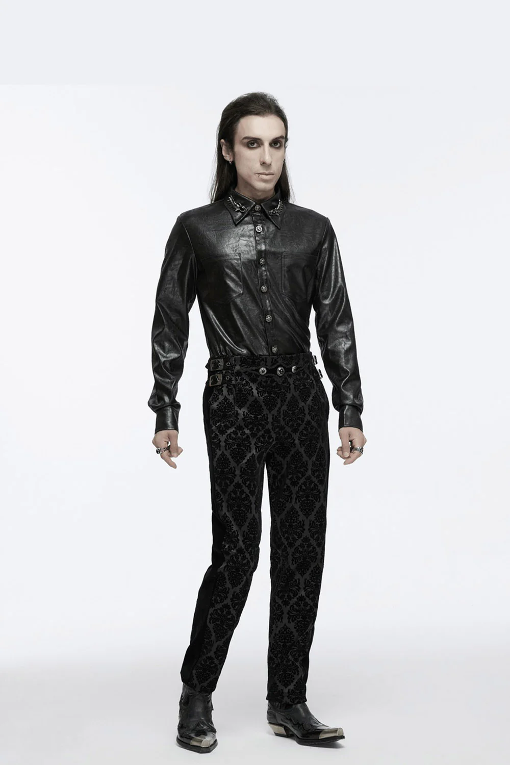 Haunted Mansion Victorian Damask Pants - Image 4