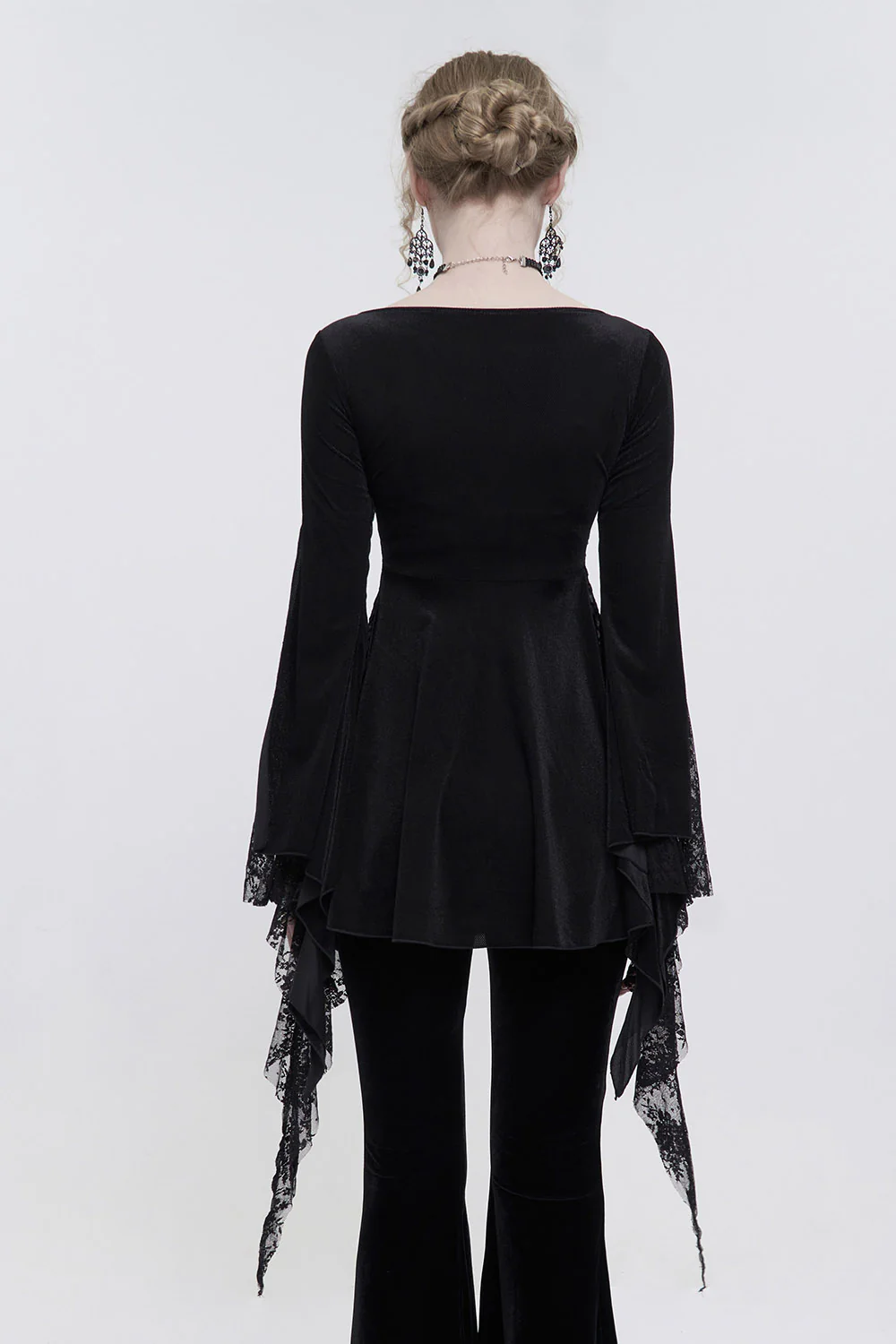 Haunted One Hand-Sewn Beaded Blouse - Image 4