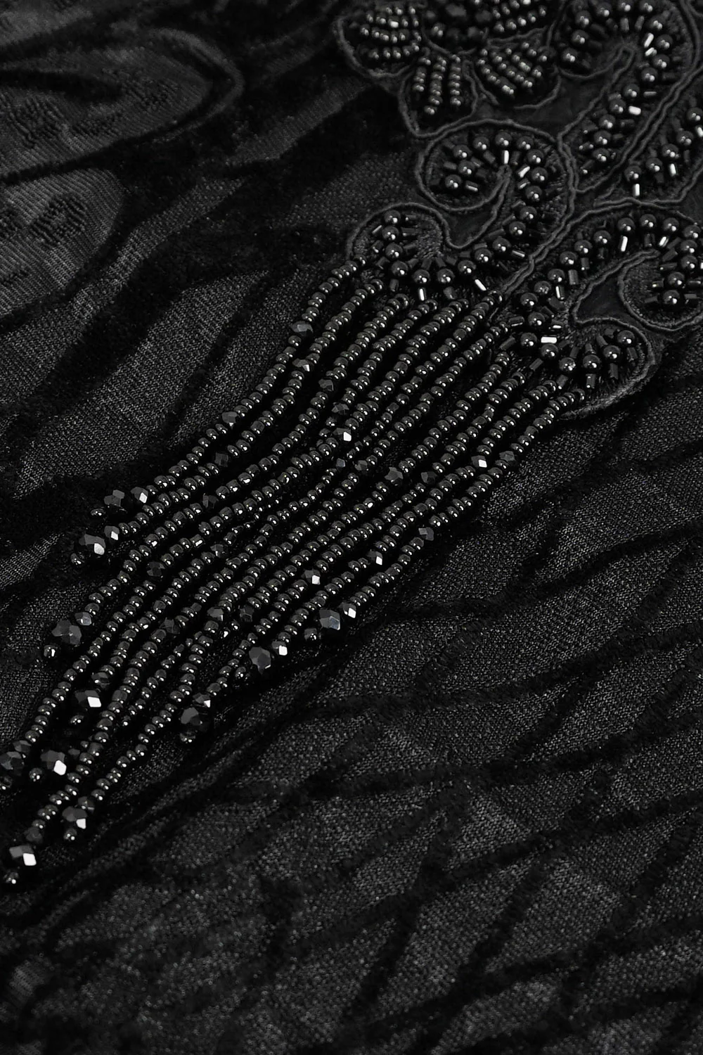 Haunted One Hand-Sewn Beaded Blouse - Image 9
