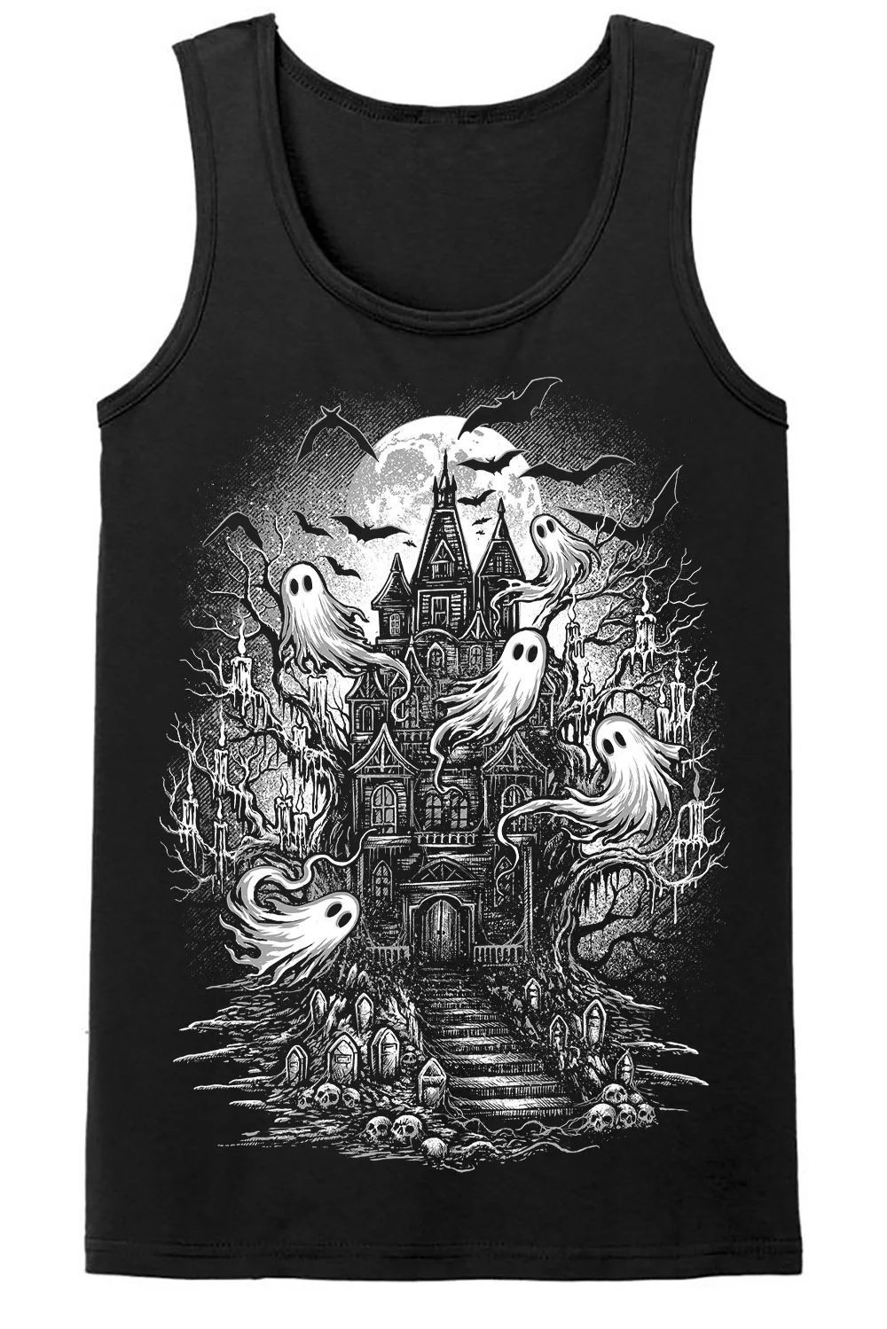 Haunted Treehouse T-shirt - Image 6