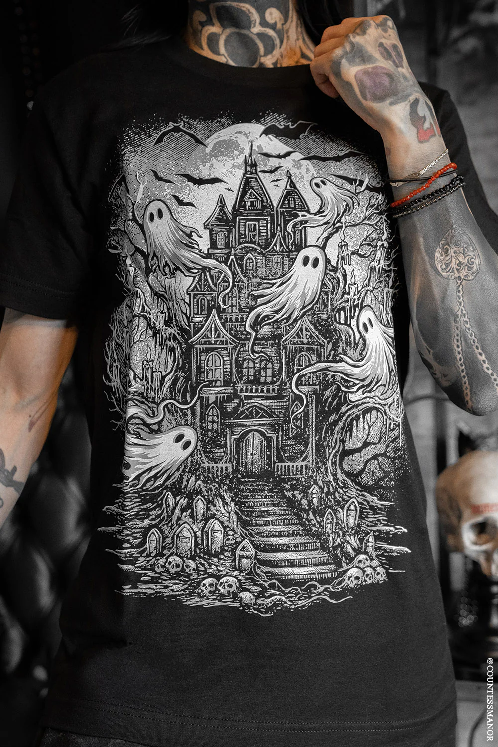 Haunted Treehouse T-shirt - Image 8