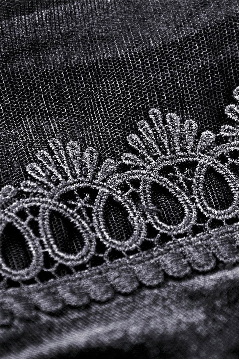 Haunted Vintage Velvet Skirt - Image 8