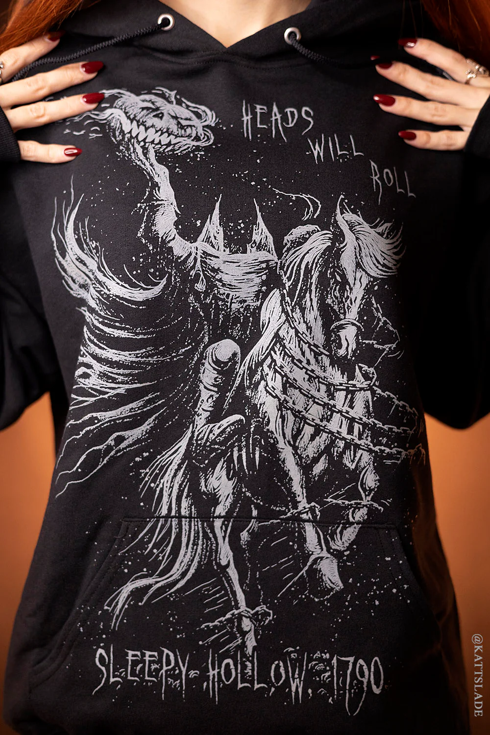 Headless Horseman Hoodie [Gray] - Image 2