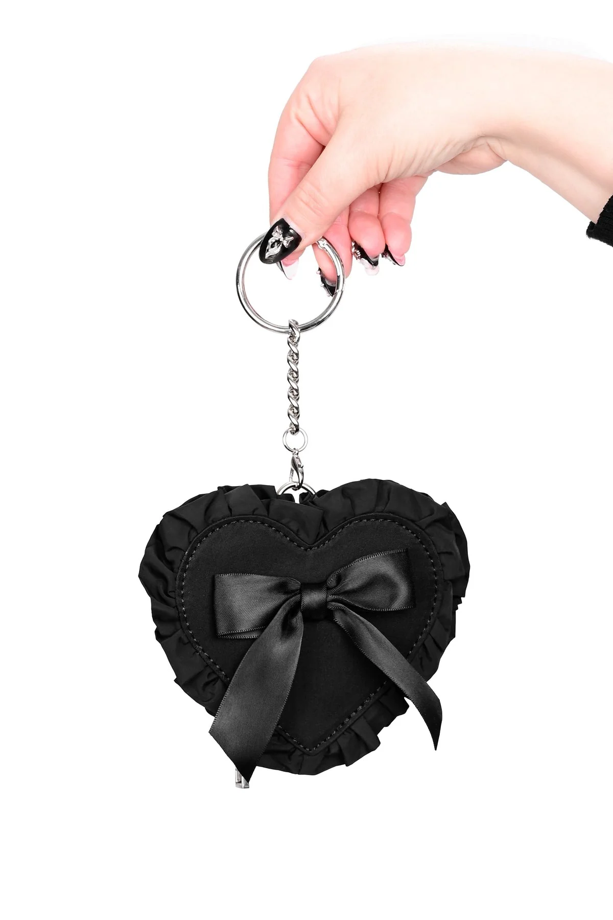 Heart Coin Purse Keychain - Image 3