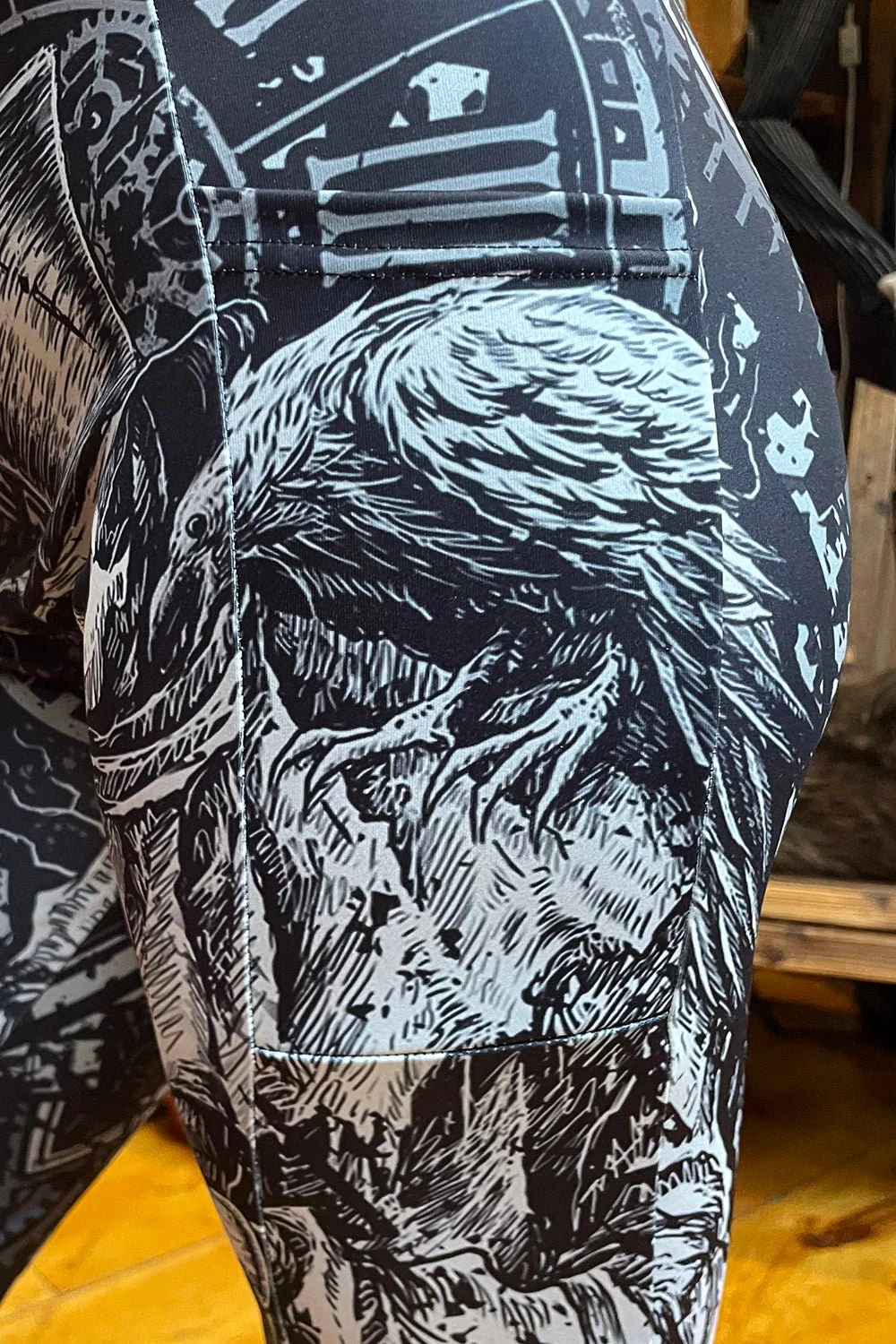 Heavy Metal Plague Doctor Leggings - Image 10