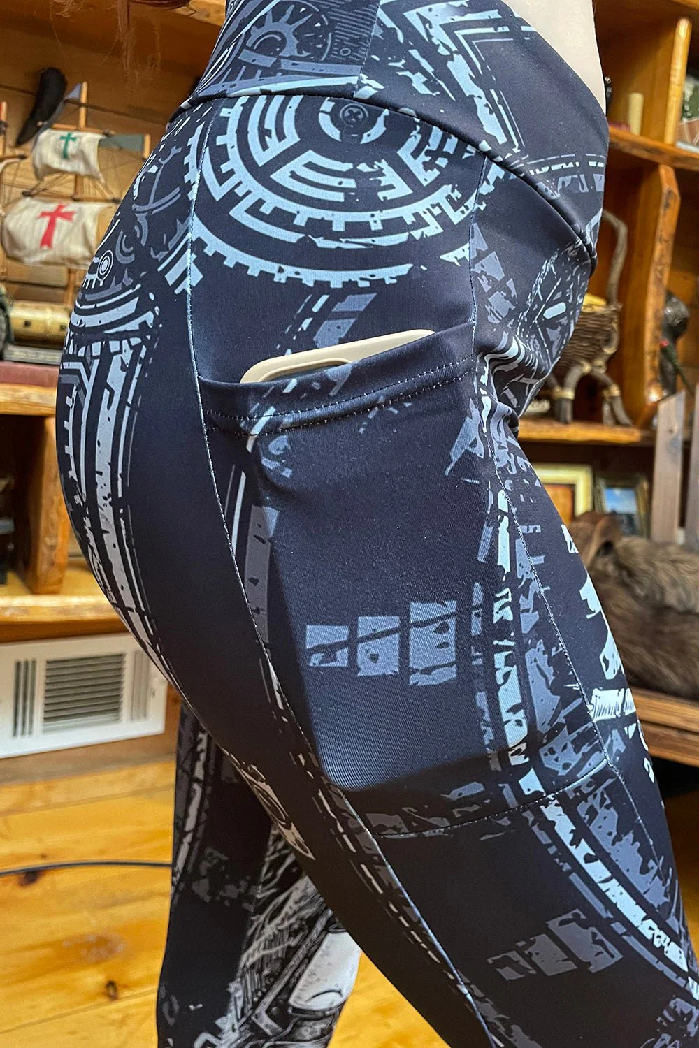 Heavy Metal Plague Doctor Leggings - Image 8