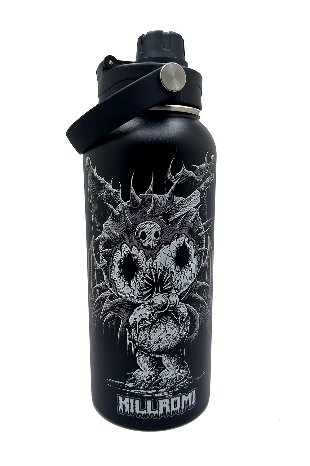 Hell Kitty 32 Oz Water Bottle - Image 4