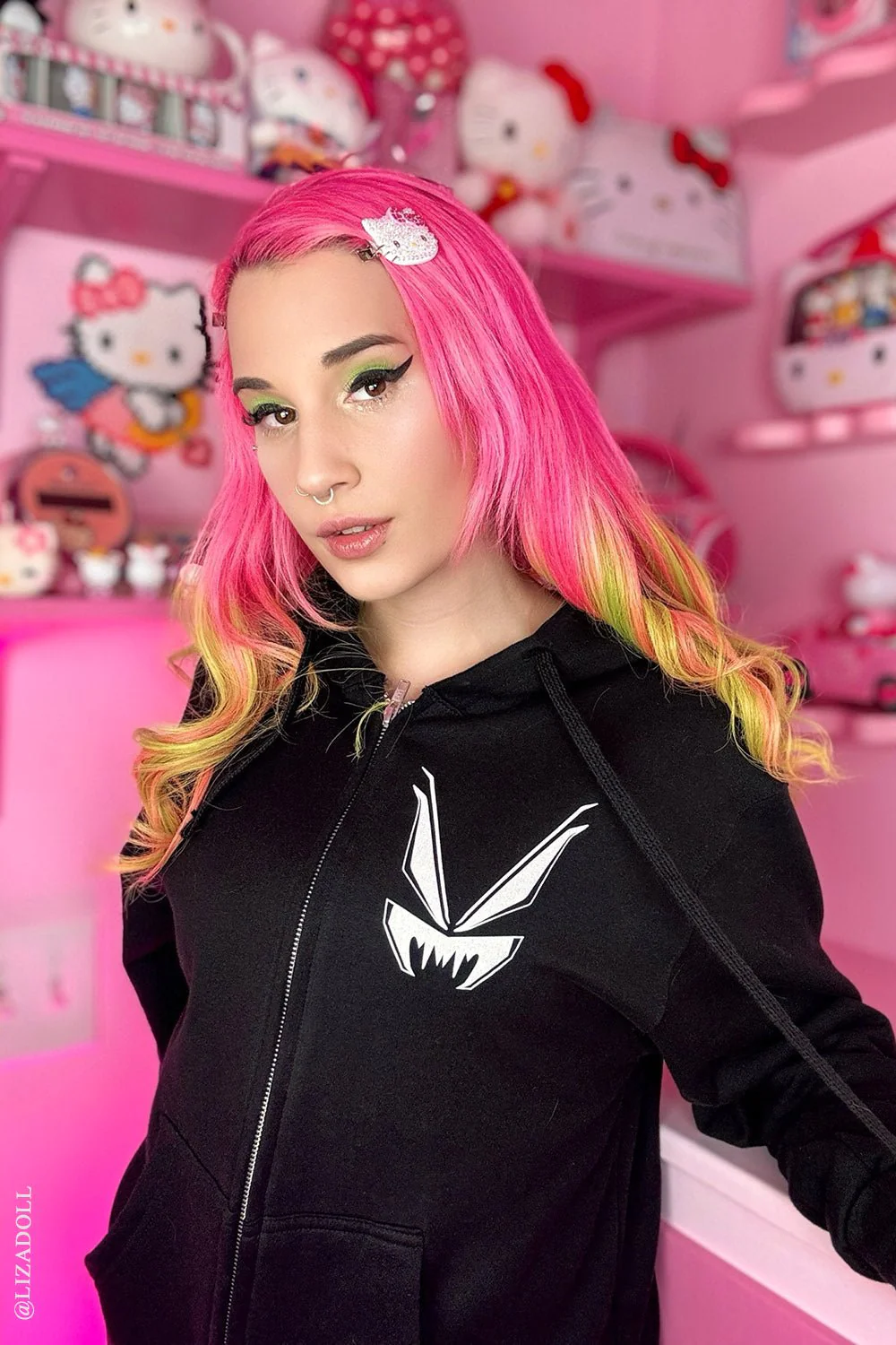 Hell Kitty Hoodie - Image 7