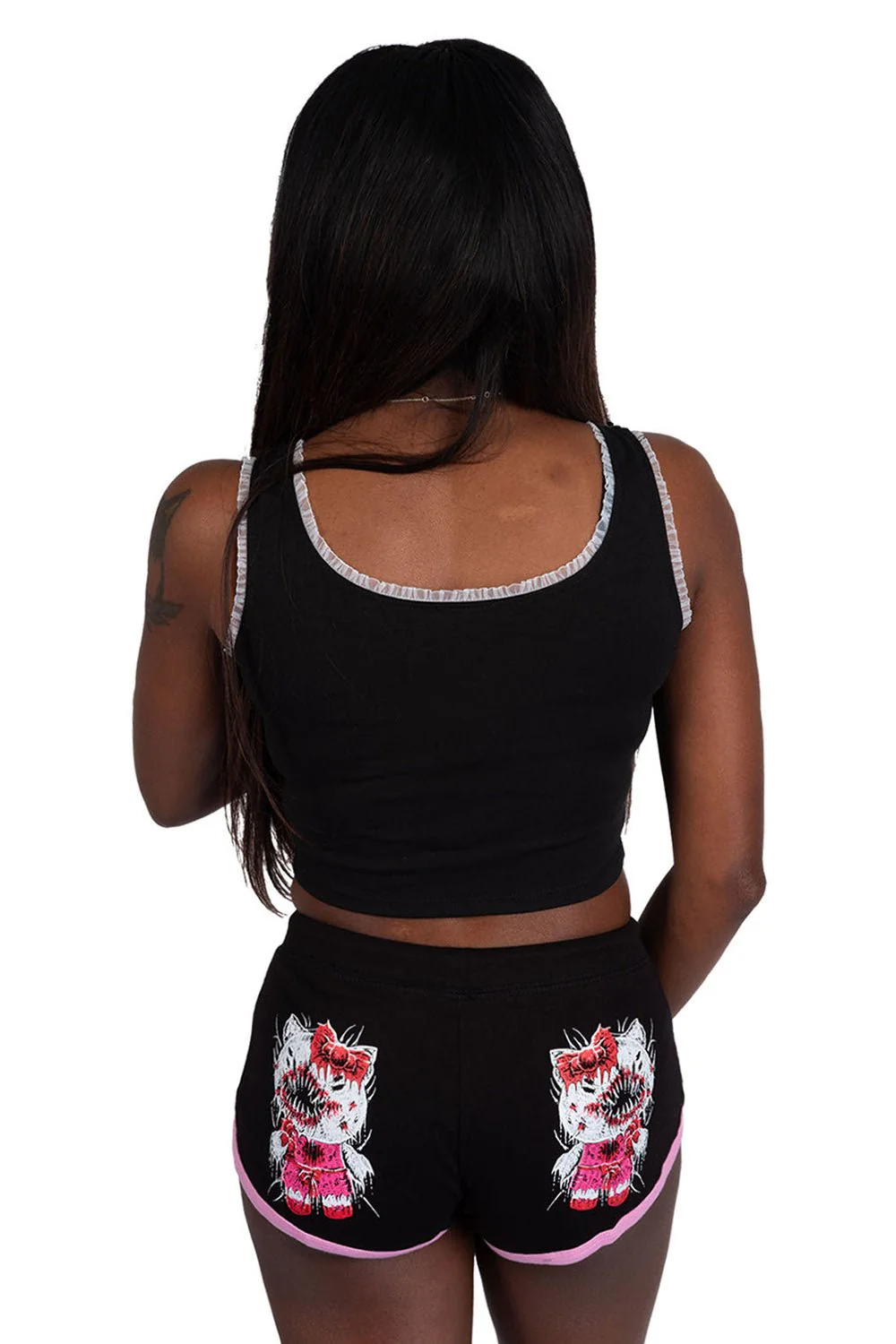 Hell Kitty Short Shorts [VampireFreaks X Too Fast] - Image 8