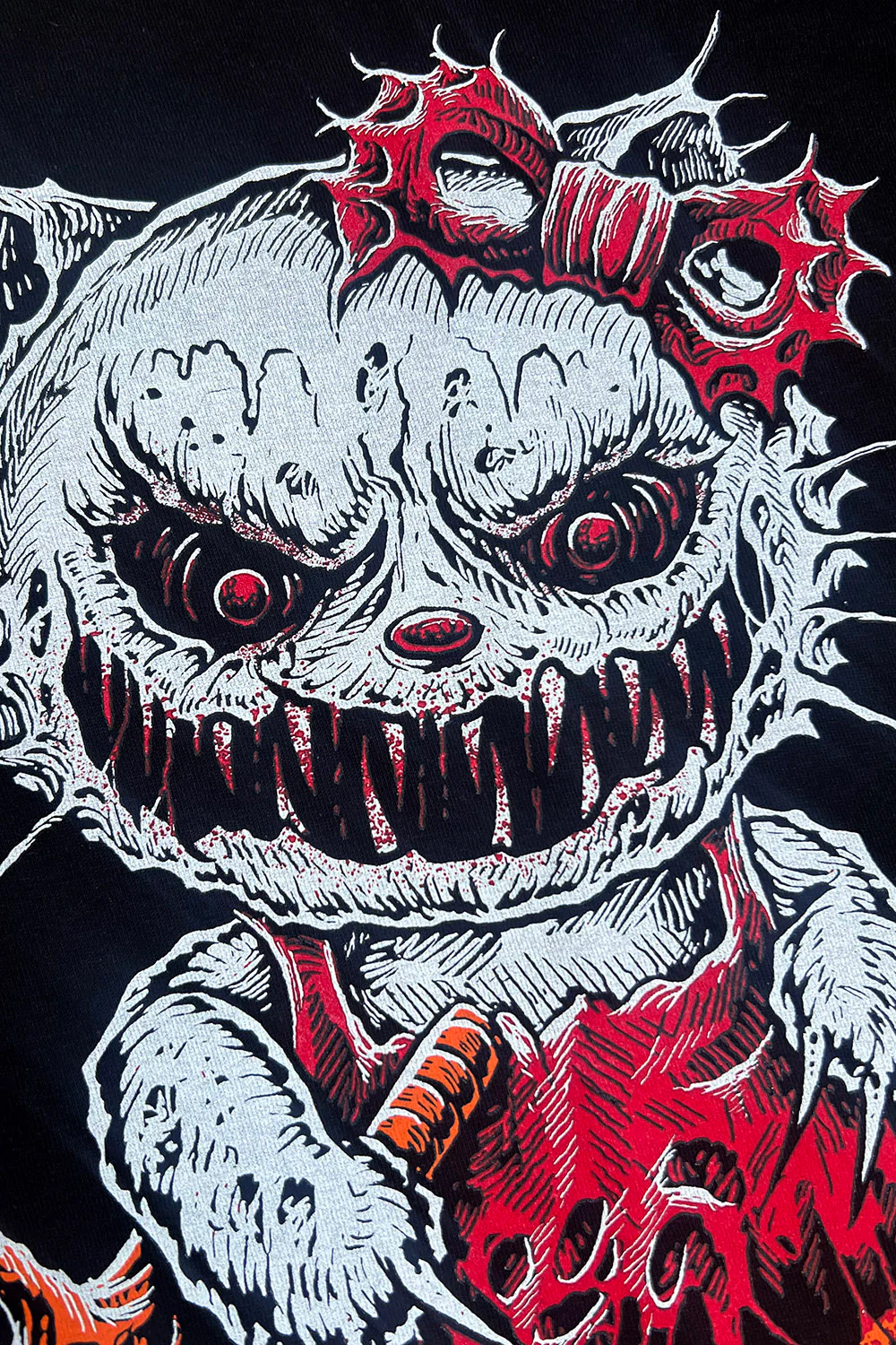 Hell-O-Ween Kitty T-shirt - Image 9