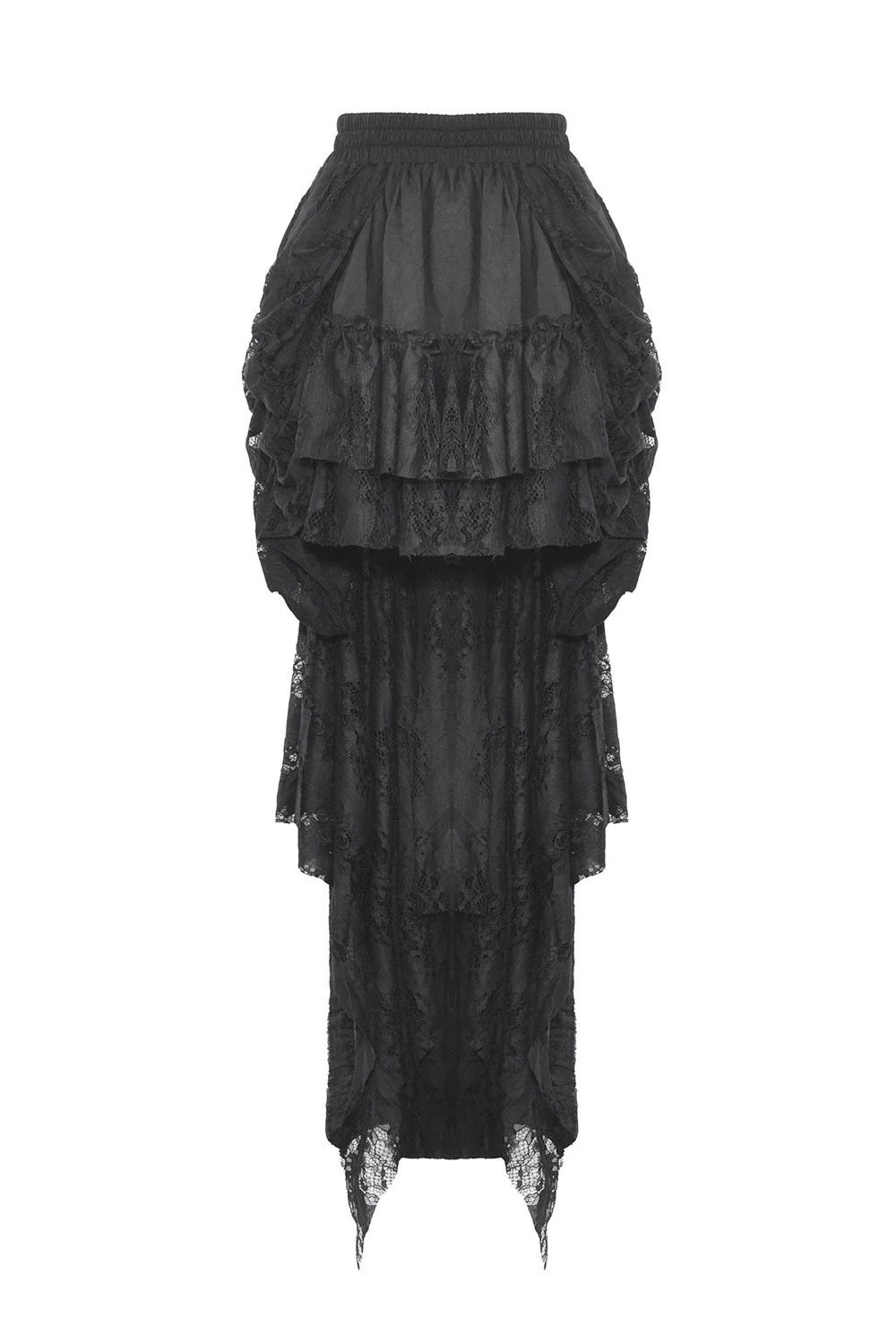 High Priestess High Low Skirt with Back Train - Image 7