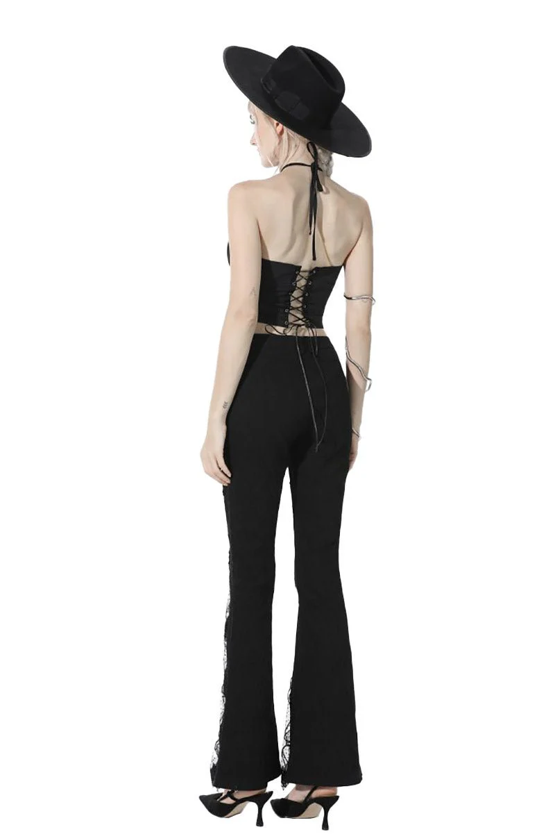 Hippie Goth Flare Pants - Image 4