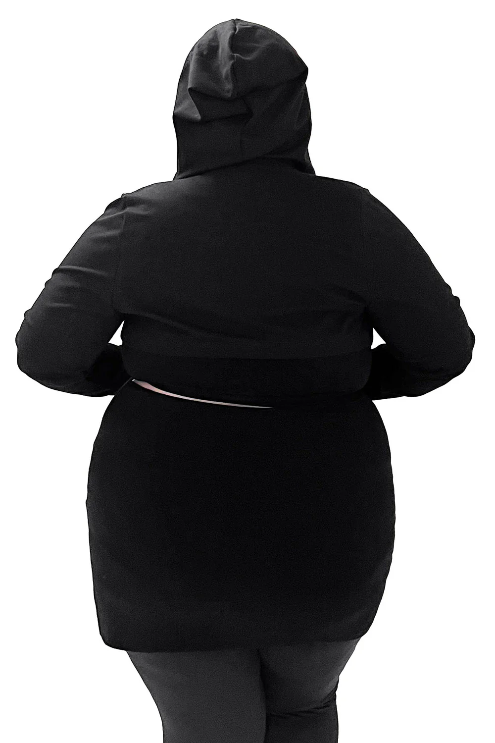 Hooded Bolero With Thumb Holes - Image 5