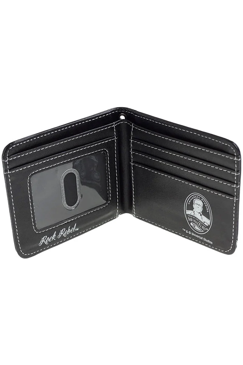 Horror Monster Collage Bifold Wallet - Image 2