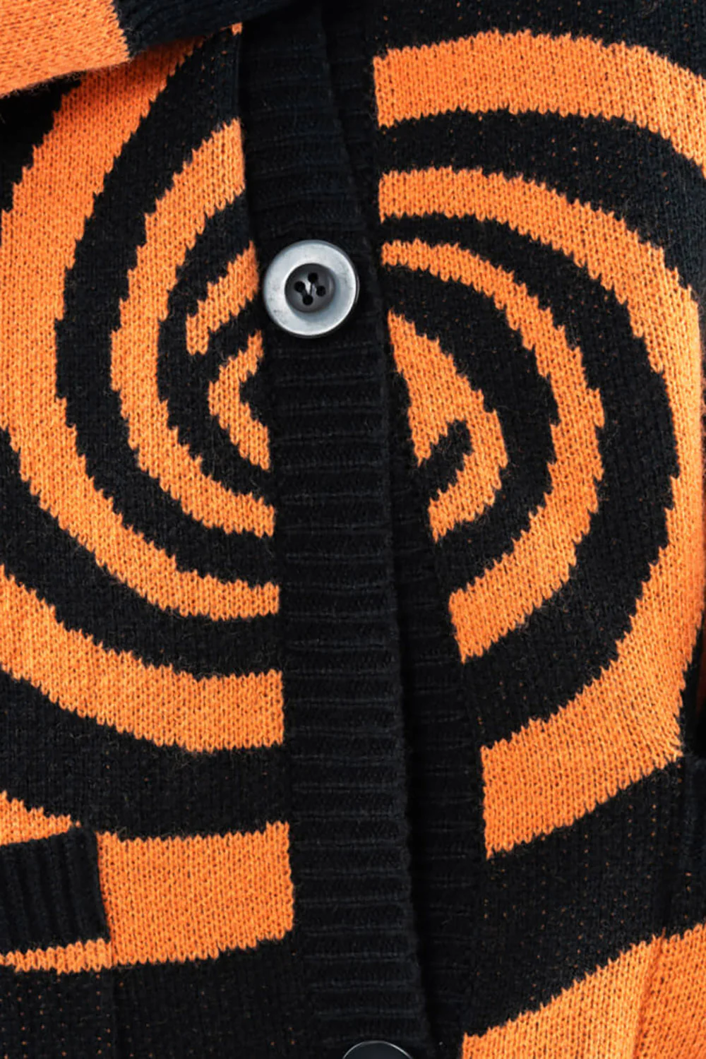 Hypno Cardigan [Black/Orange] - Image 5