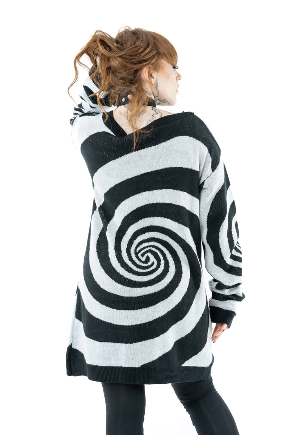 Hypno Cardigan [Black/White] - Image 5