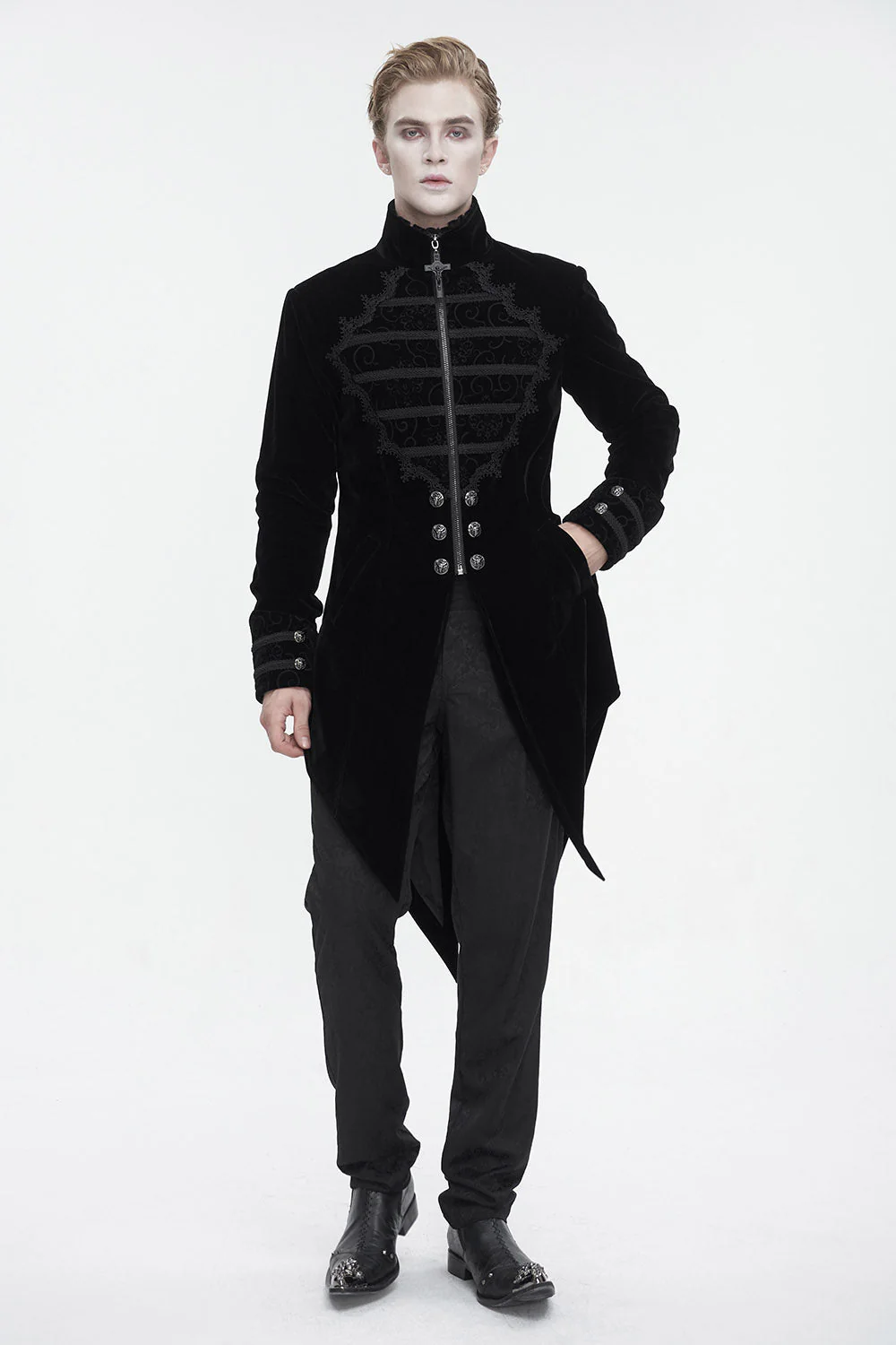 Impaler Vampire Velvet Jacket - Image 5