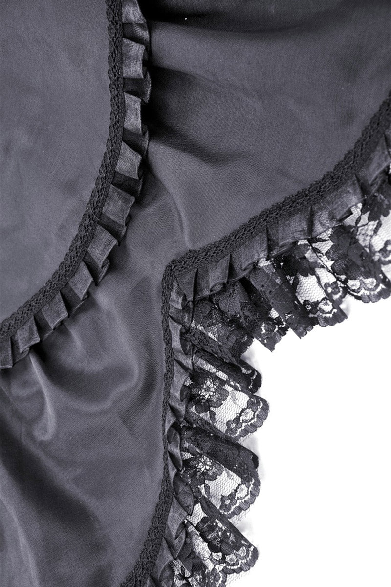 In Mourning Vintage Goth Cape - Image 11