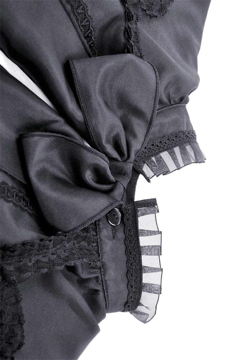 In Mourning Vintage Goth Cape - Image 8