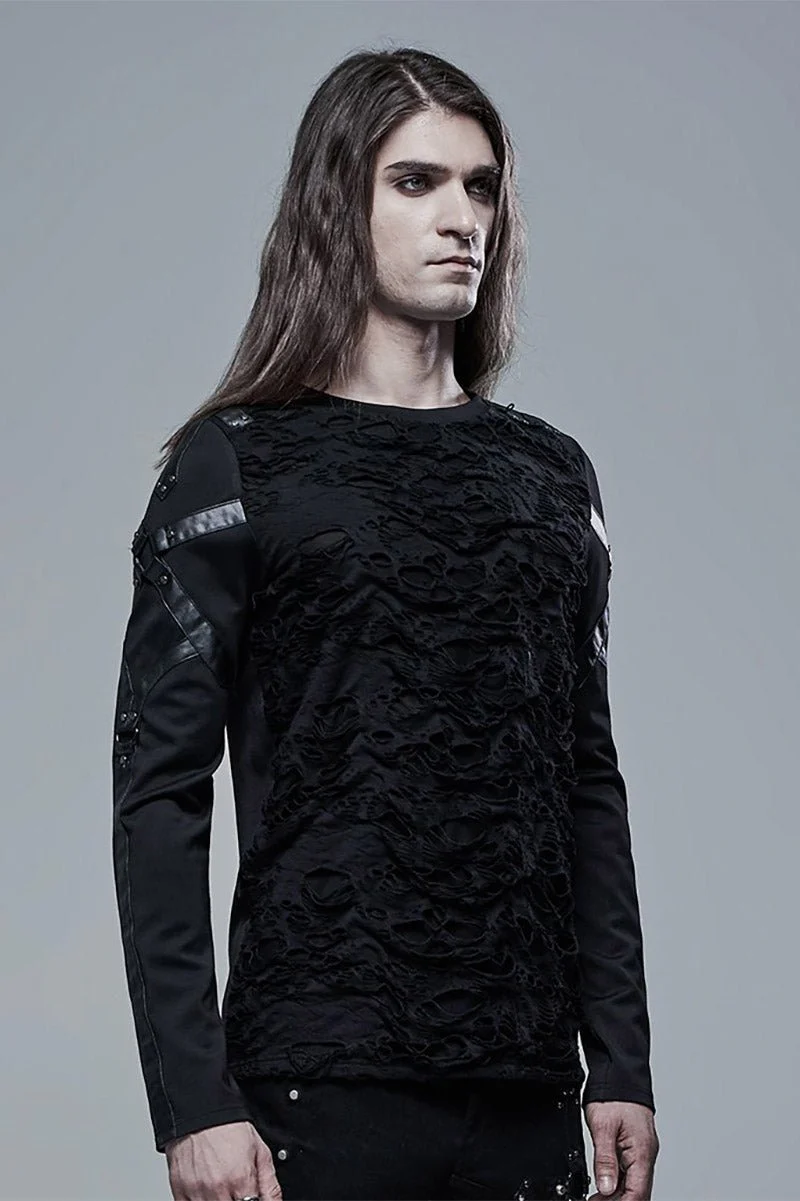 Incinerate Shredded Long Sleeve Tee - Image 2
