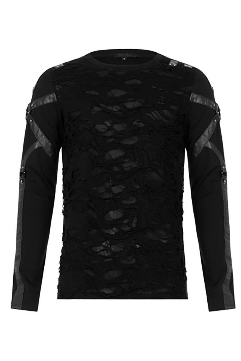 Incinerate Shredded Long Sleeve Tee - Image 6
