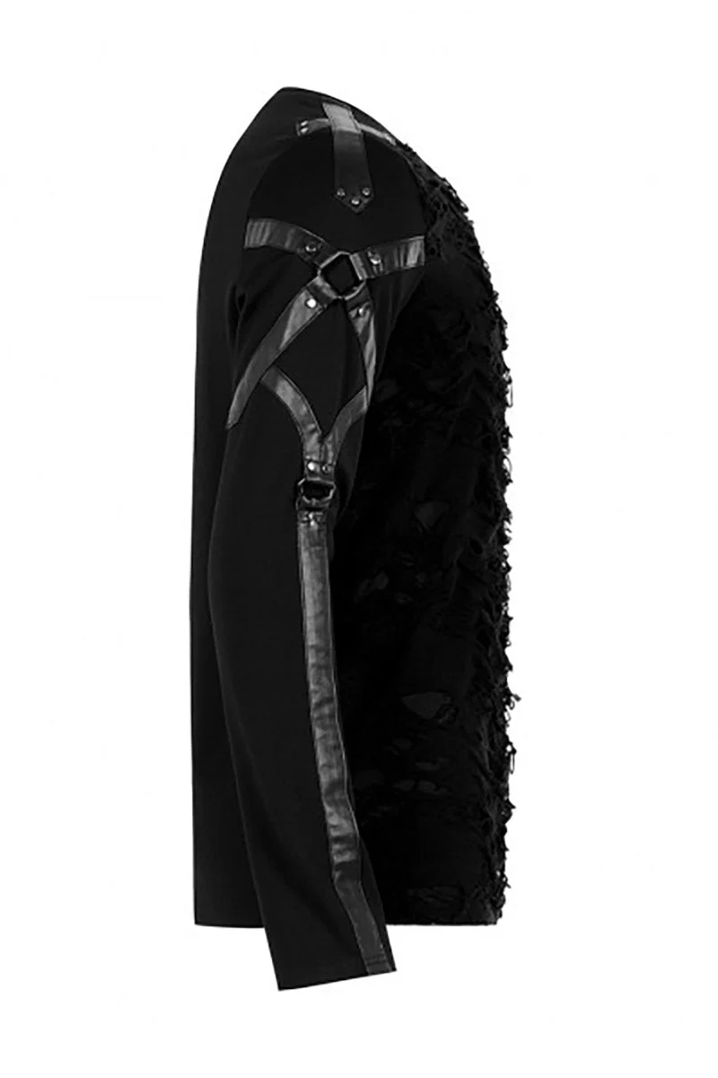 Incinerate Shredded Long Sleeve Tee - Image 7