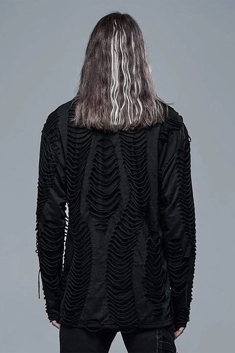 Infirmary Ripped Long Sleeve Tee - Image 4