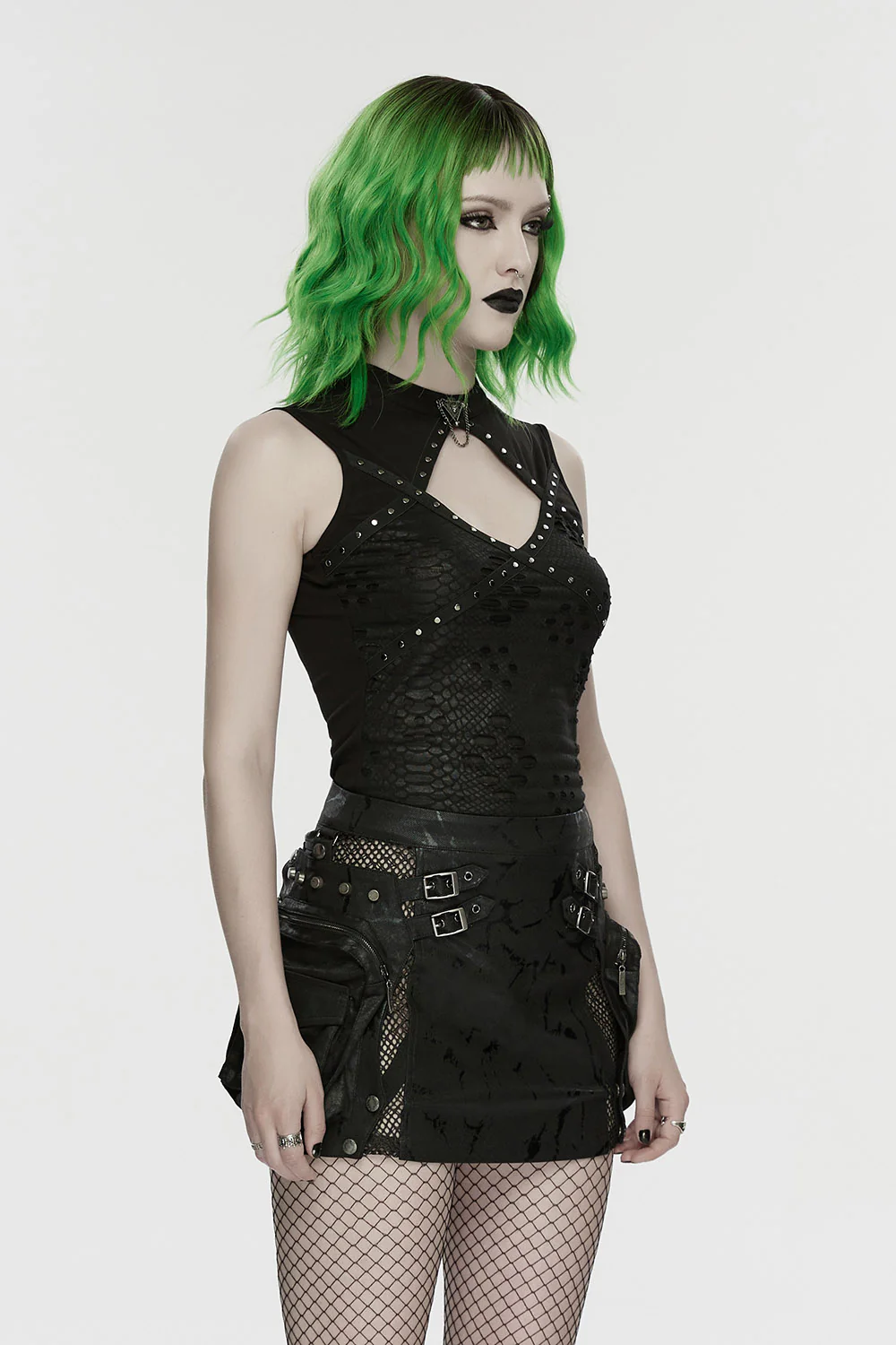 Iron Siren Studded Tank Top - Image 4