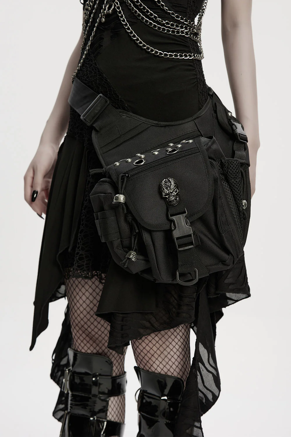 Ironbone Studded Waist Bag