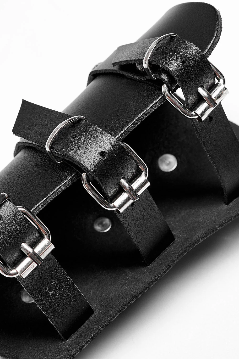 Ironhead Leather Cuff Bracelet - Image 3