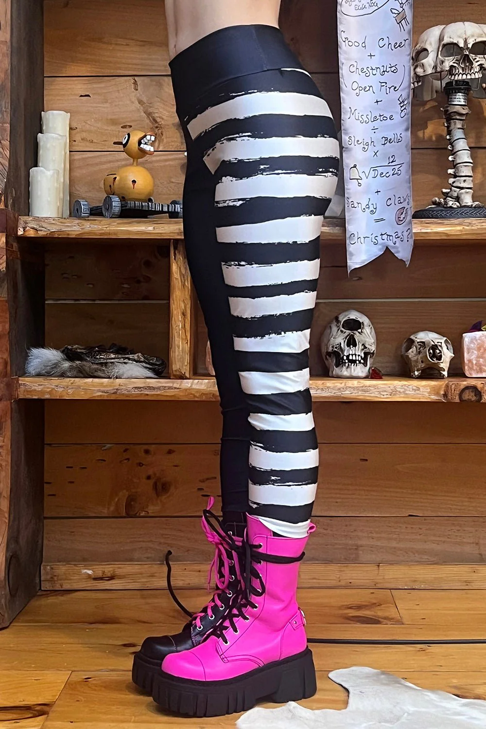 It's Showtime Striped Leggings - Image 6