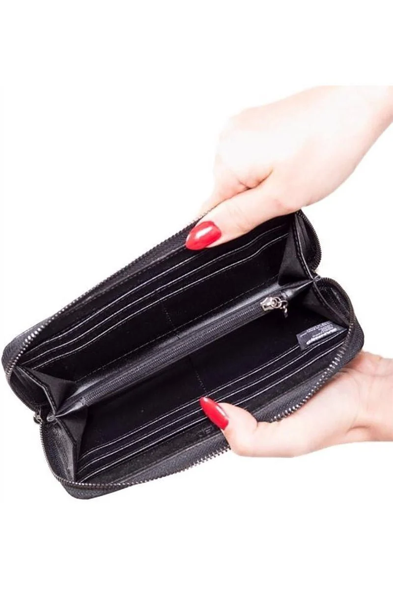 Ivy Black Lace Wallet - Image 4