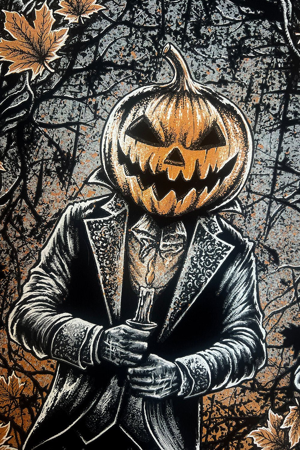 Jack-O-Lantern Gentleman Sweatshirt - Image 2