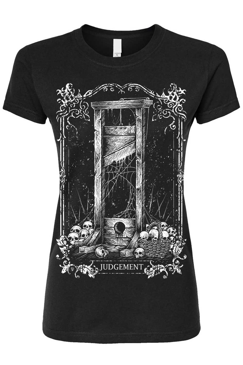 Judgement Guillotine Tarot Card T-shirt - Image 4