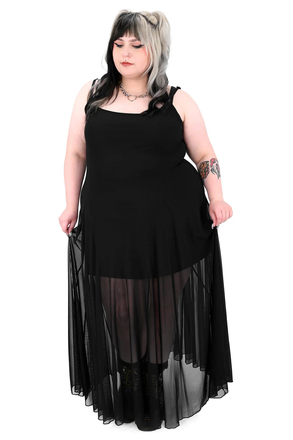 Julia Mesh Dress - Image 2