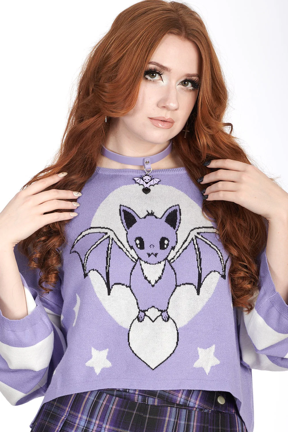 Kamiko Bat Choker [Multiple Colors] - Image 2